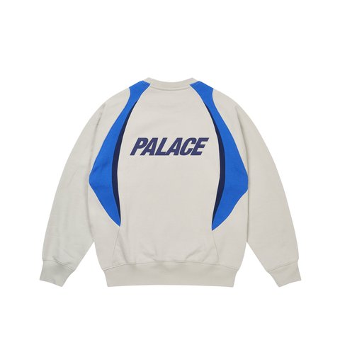 Palace PHANTASY WARM UP CREW GREY - Colorway