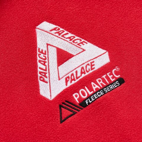 Palace POLARTEC JACKET GREY / RED - Colorway