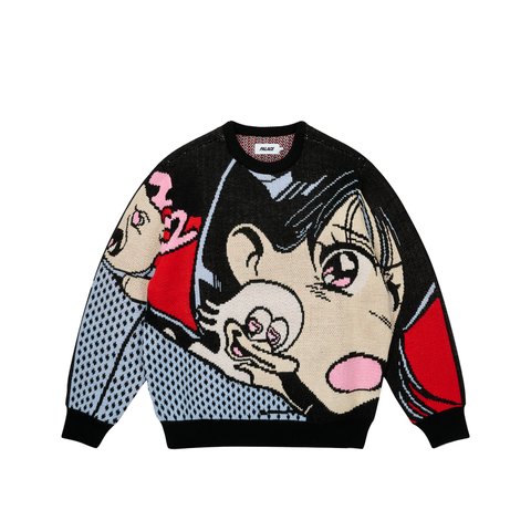 Palace REAR VIEW KNIT BLACK - Colorway