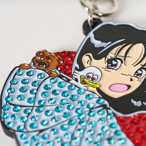 Palace REAR VIEW LOVE KEYRING MULTI - Colorway