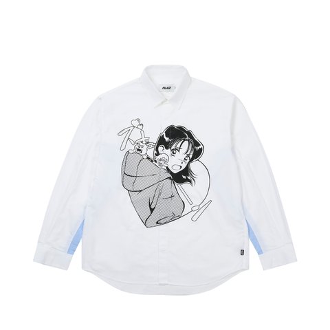 Palace REAR VIEW SHIRT WHITE - Colorway