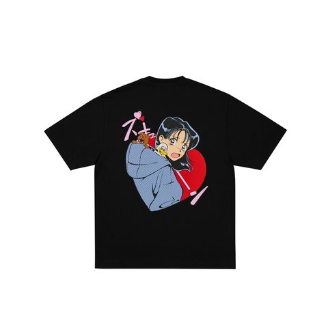Palace REAR VIEW T-SHIRT BLACK - Colorway