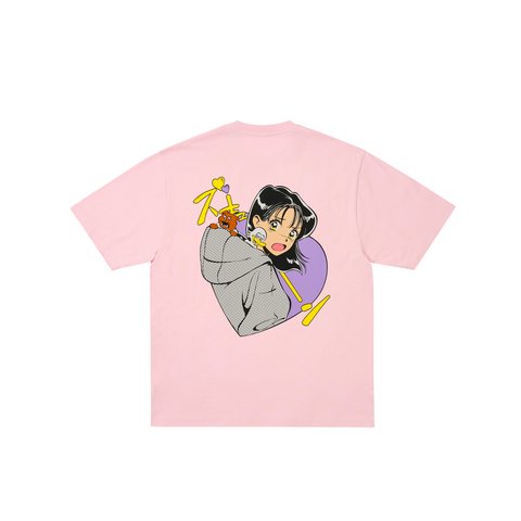 Palace REAR VIEW T-SHIRT LUSH FLUSH - Colorway