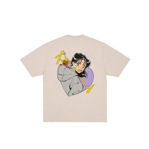 Palace REAR VIEW T-SHIRT STONEY GREY - Colorway