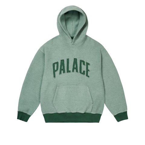 Palace REVERSE HOOD RACEY GREEN - Colorway