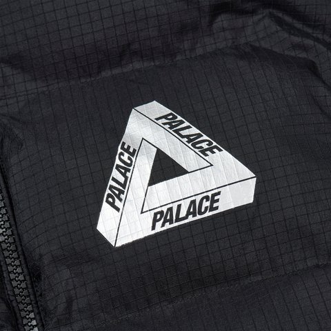 Palace RIPSTOP PUFFA BLACK - Colorway