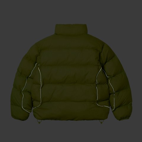 Palace RIPSTOP PUFFA LIME - Colorway