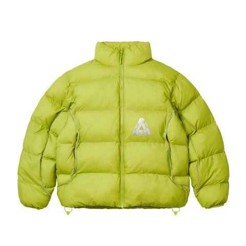 Palace RIPSTOP PUFFA LIME - Colorway