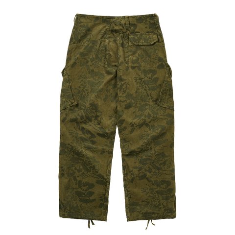 Palace RN CORD CARGO TROUSER FLORAL - Colorway