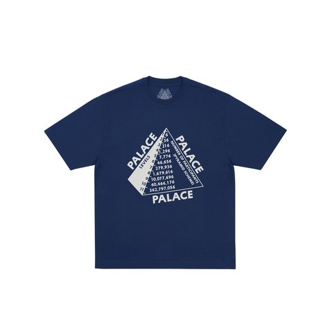 Palace SCHEME T-SHIRT NAVY - Colorway