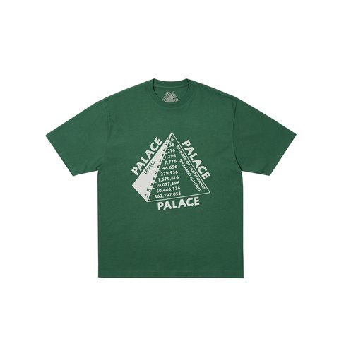 Palace SCHEME T-SHIRT RACEY GREEN - Colorway