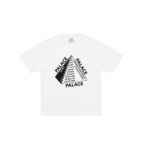 Palace SCHEME T-SHIRT WHITE - Colorway