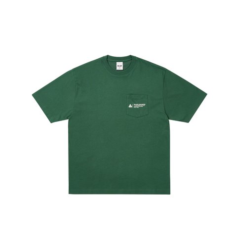 Palace SHOP LOCATOR POCKET T-SHIRT APGUJEONG RACEY GREEN - Colorway
