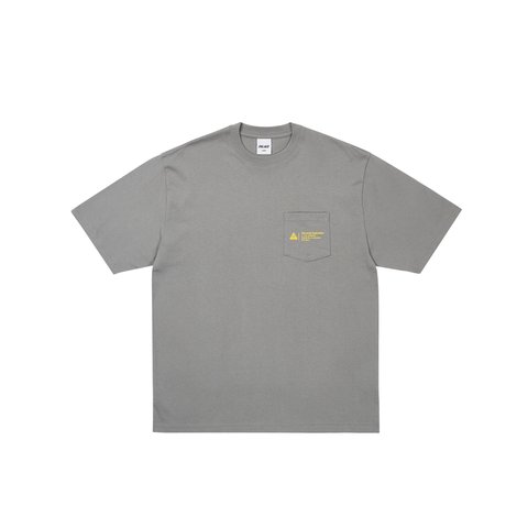 Palace SHOP LOCATOR POCKET T-SHIRT FUKUOKA CHARCOAL - Colorway