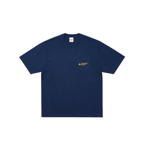 Palace SHOP LOCATOR POCKET T-SHIRT HONGDAE NAVY - Colorway
