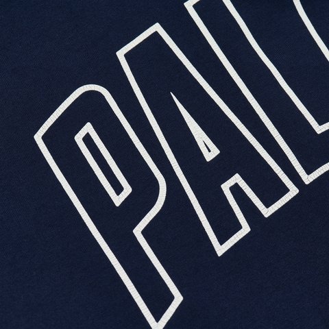 Palace SURPRISINGLY LONGSLEEVE NAVY / GREY MARL - Colorway
