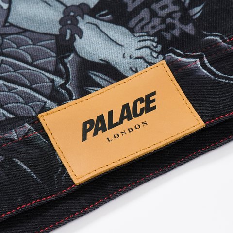 Palace SUSANOO DENIM JACKET BLACK - Colorway