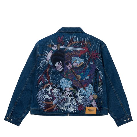 Palace SUSANOO DENIM JACKET INDIGO WASH - Colorway