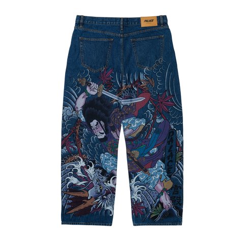 Palace SUSANOO P90 JEAN INDIGO WASH - Colorway
