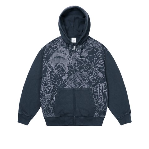 Palace SUSANOO ZIP HOOD NAVY - Colorway