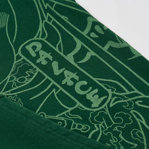 Palace SUSANOO ZIP HOOD RACEY GREEN - Colorway