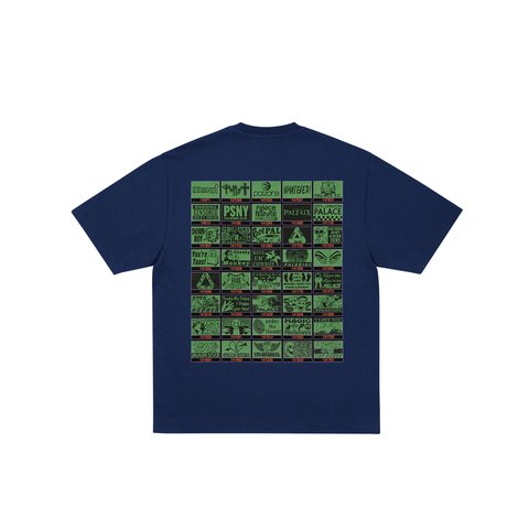 Palace TOP UP T-SHIRT NAVY - Colorway