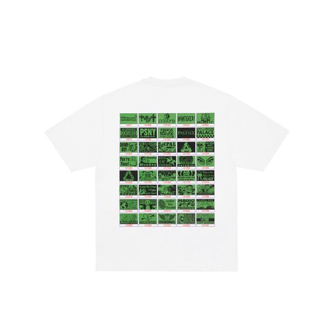 Palace TOP UP T-SHIRT WHITE - Colorway