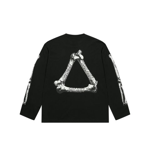 Palace TRI-BONE LONGSLEEVE BLACK - Colorway