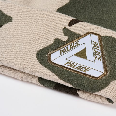 Palace TRI-FERG BEANIE DESERT CAMO - Colorway