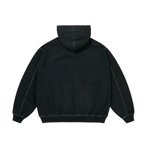 Palace TRIPLE STITCH VERITAS ZIP HOOD BLACK - Colorway