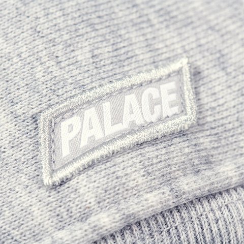 Palace UNISEX HOOD GREY MARL - Colorway