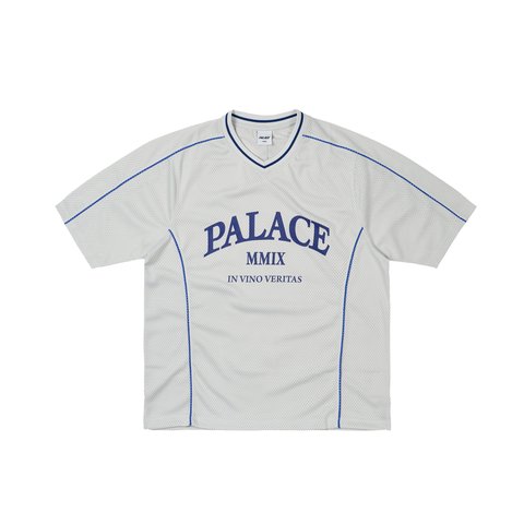 Palace VERITAS MESH JERSEY CONCRETE GREY - Colorway