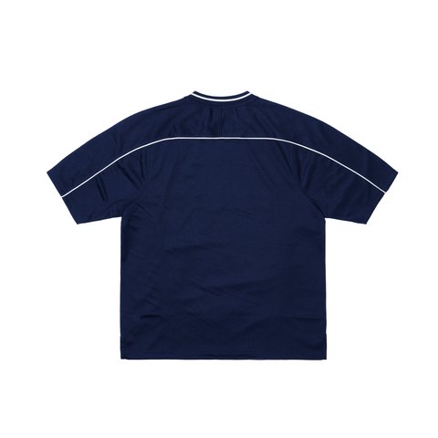 Palace VERITAS MESH JERSEY NAVY - Colorway