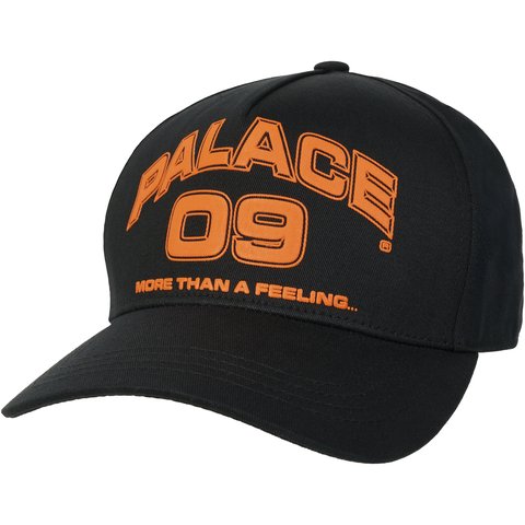 Palace 09 P FRAME 5-PANEL SNAPBACK BLACK - $48.00