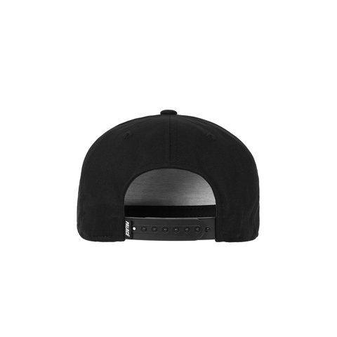 Palace 09 P FRAME 5-PANEL SNAPBACK BLACK - Colorway
