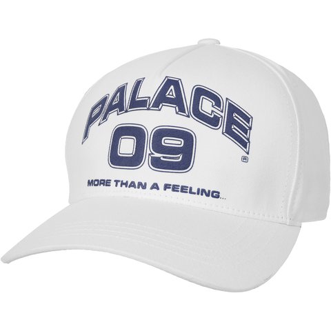 Palace 09 P FRAME 5-PANEL SNAPBACK WHITE - $48.00