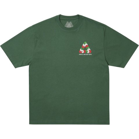 Palace 09 TRI-FERG T-SHIRT RACEY GREEN - €48.00