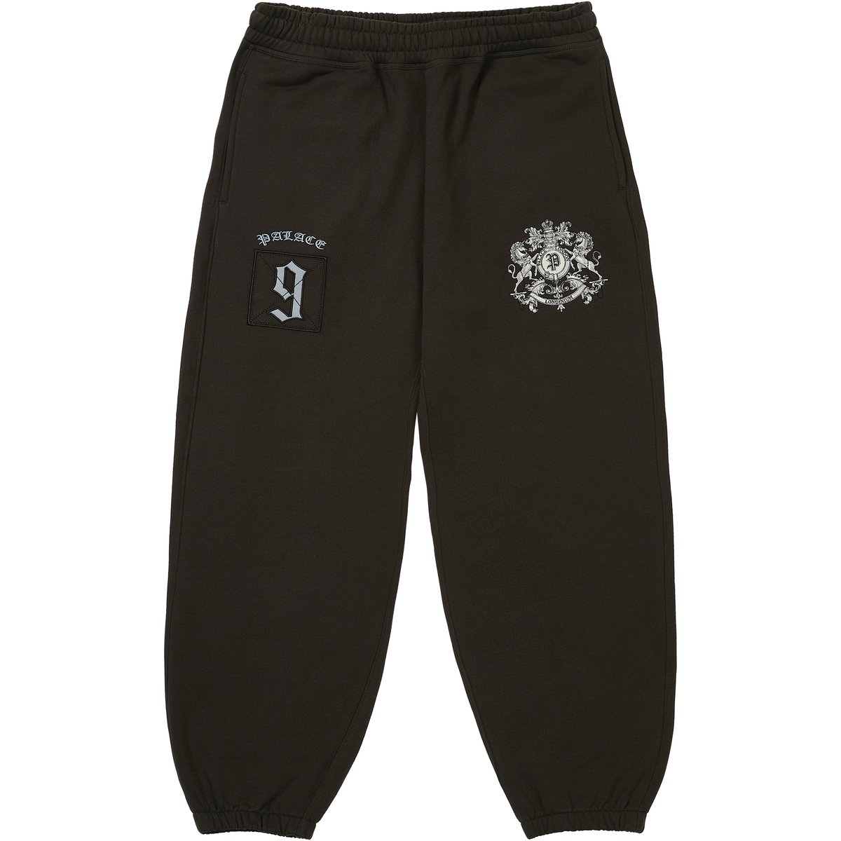 Palace CREST JOGGER BLACK (Winter 2025) - €148.00