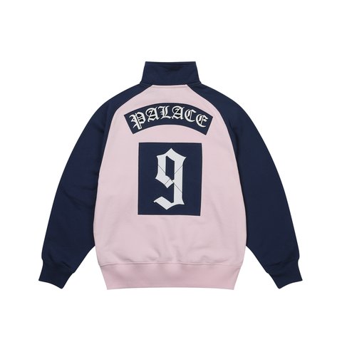 Palace CREST SWEAT LUSH FLUSH / NAVY - Colorway