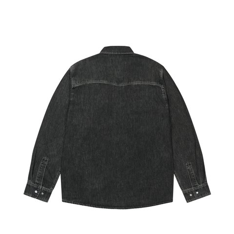 Palace DENIM WESTERN OVER SHIRT BLACK - Colorway