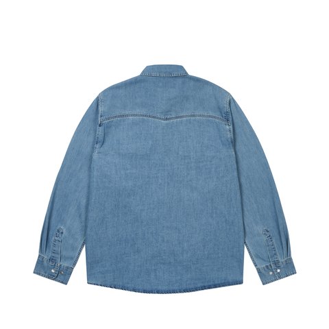 Palace DENIM WESTERN OVER SHIRT STONE WASH - Colorway