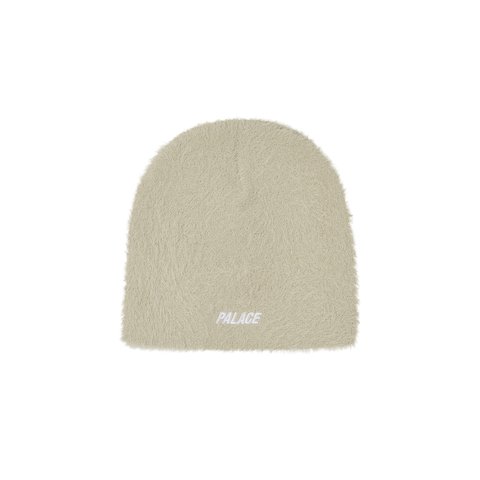 Palace FAUX MOHAIR P NEIN CUFF BEANIE STONEY GREY - Colorway