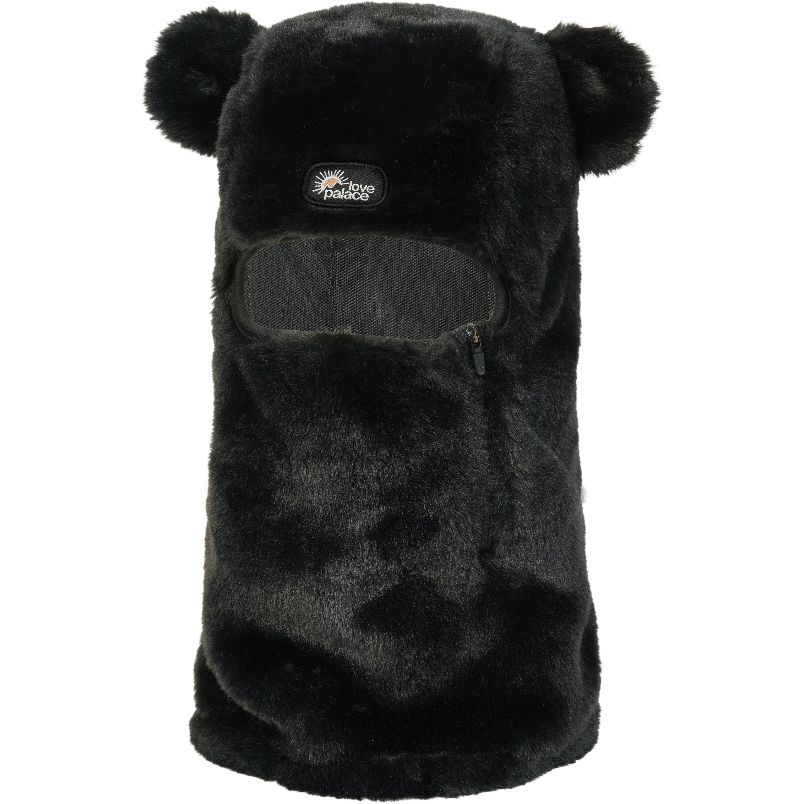 FURRY EARS BALACLAVA BLACK