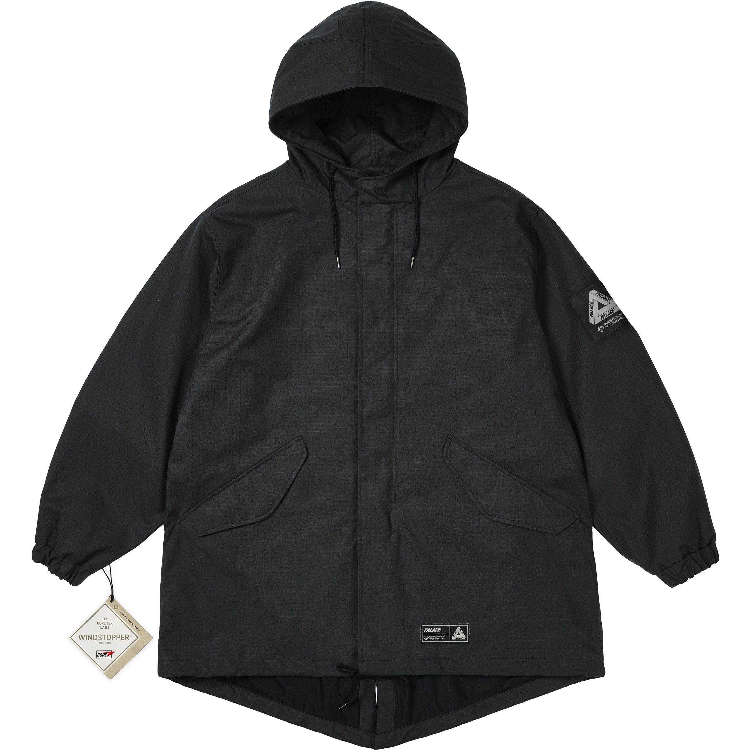 GORE-TEX WINDSTOPPER P51 PARKA BLACK