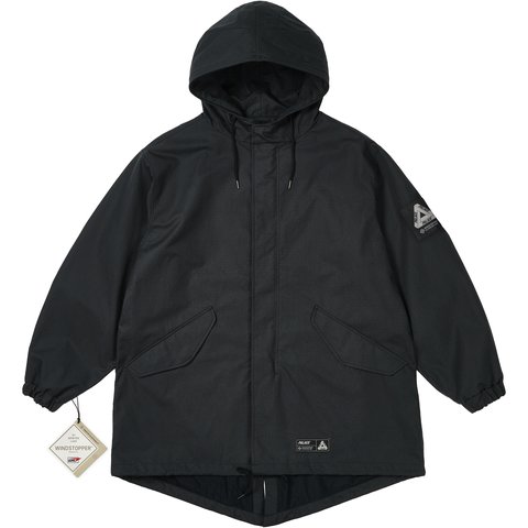 Palace GORE-TEX WINDSTOPPER P51 PARKA BLACK - €398.00
