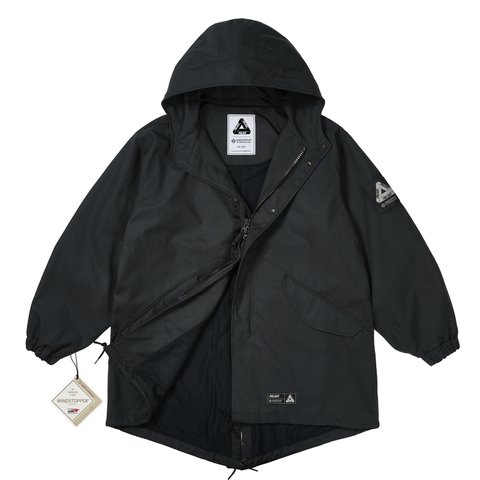 Palace GORE-TEX WINDSTOPPER P51 PARKA BLACK - Colorway
