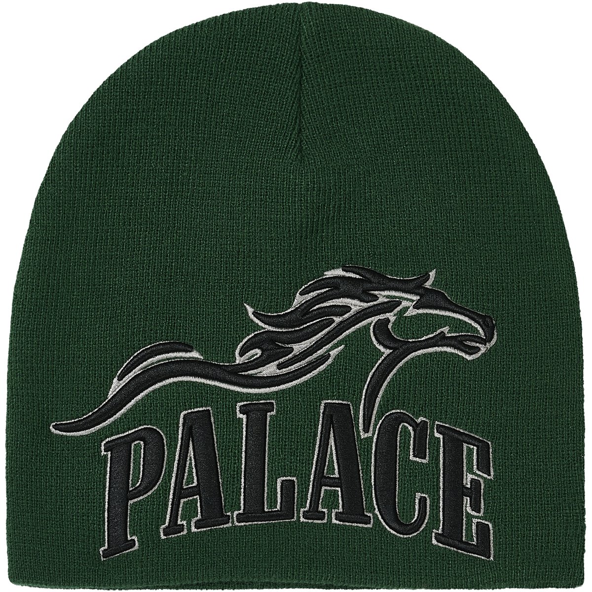 Palace HORSEPOWER NEIN CUFF BEANIE RACEY GREEN (Winter 2025) - $42.00