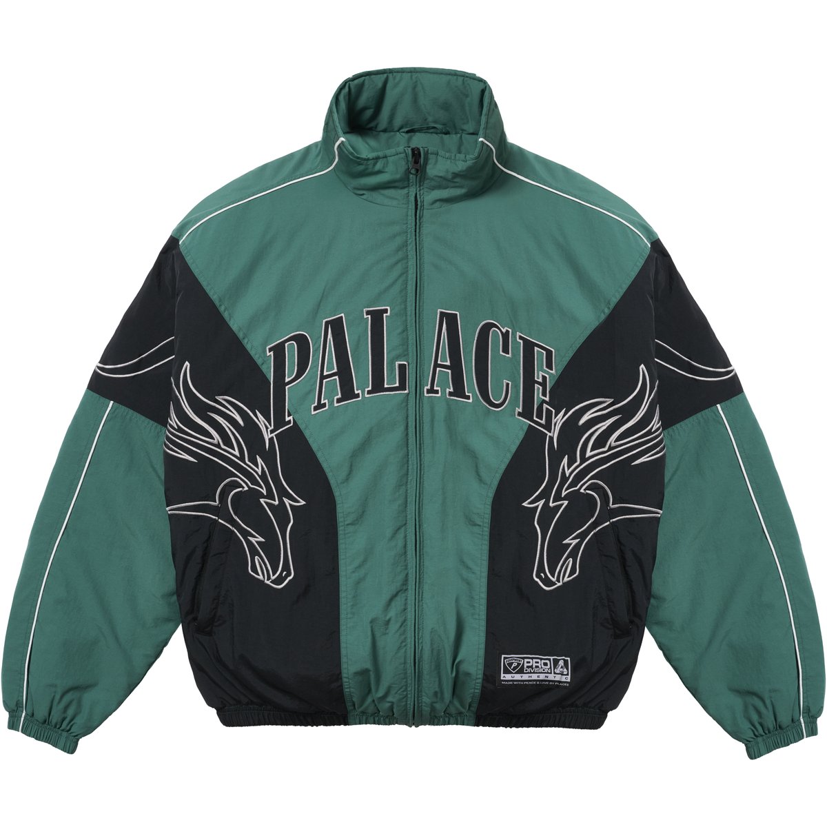 Palace HORSES JACKET GREEN / BLACK (Winter 2025) - $288.00
