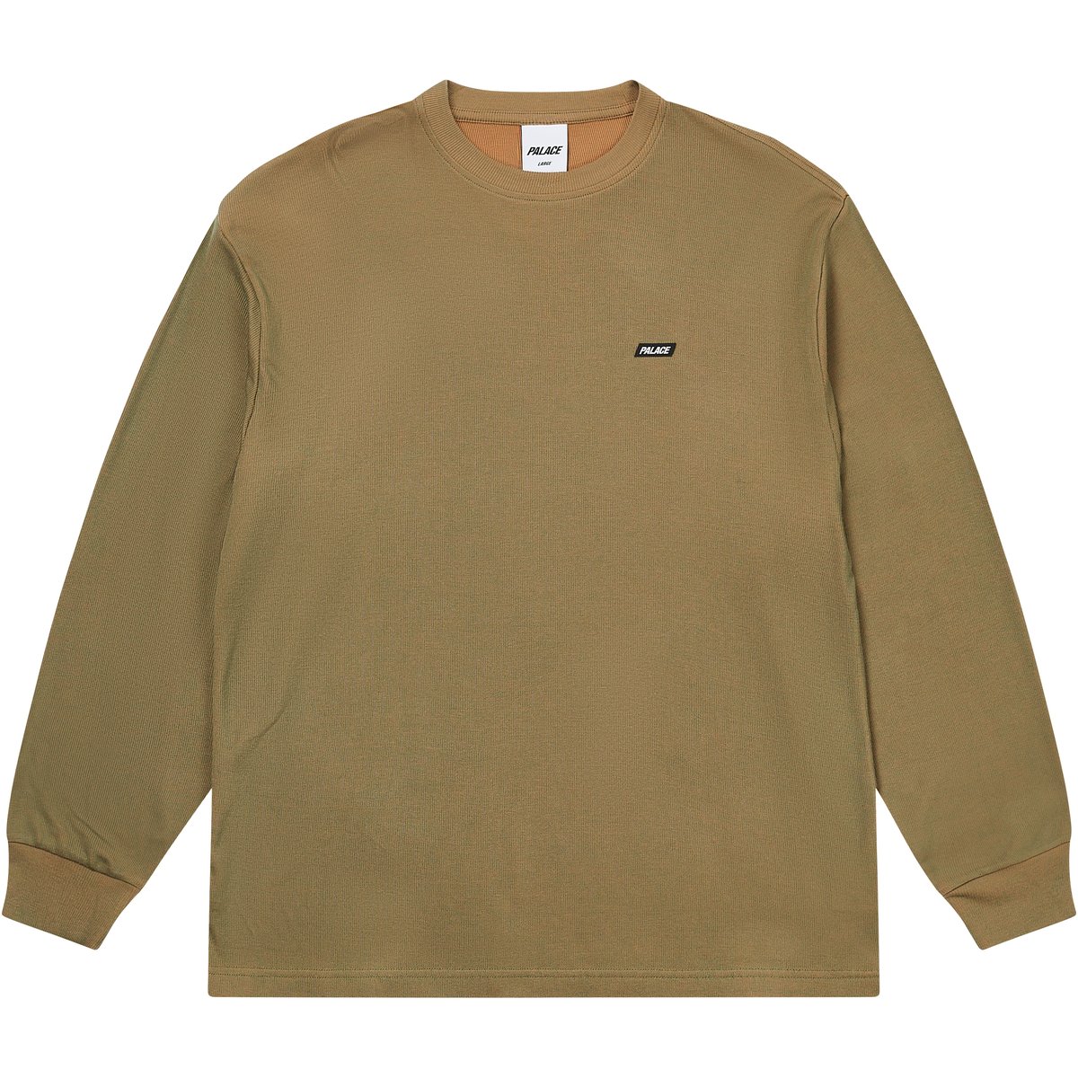 Palace LENTICULAR LONGSLEEVE OLIVE / ORANGE (Winter 2025) - €108.00