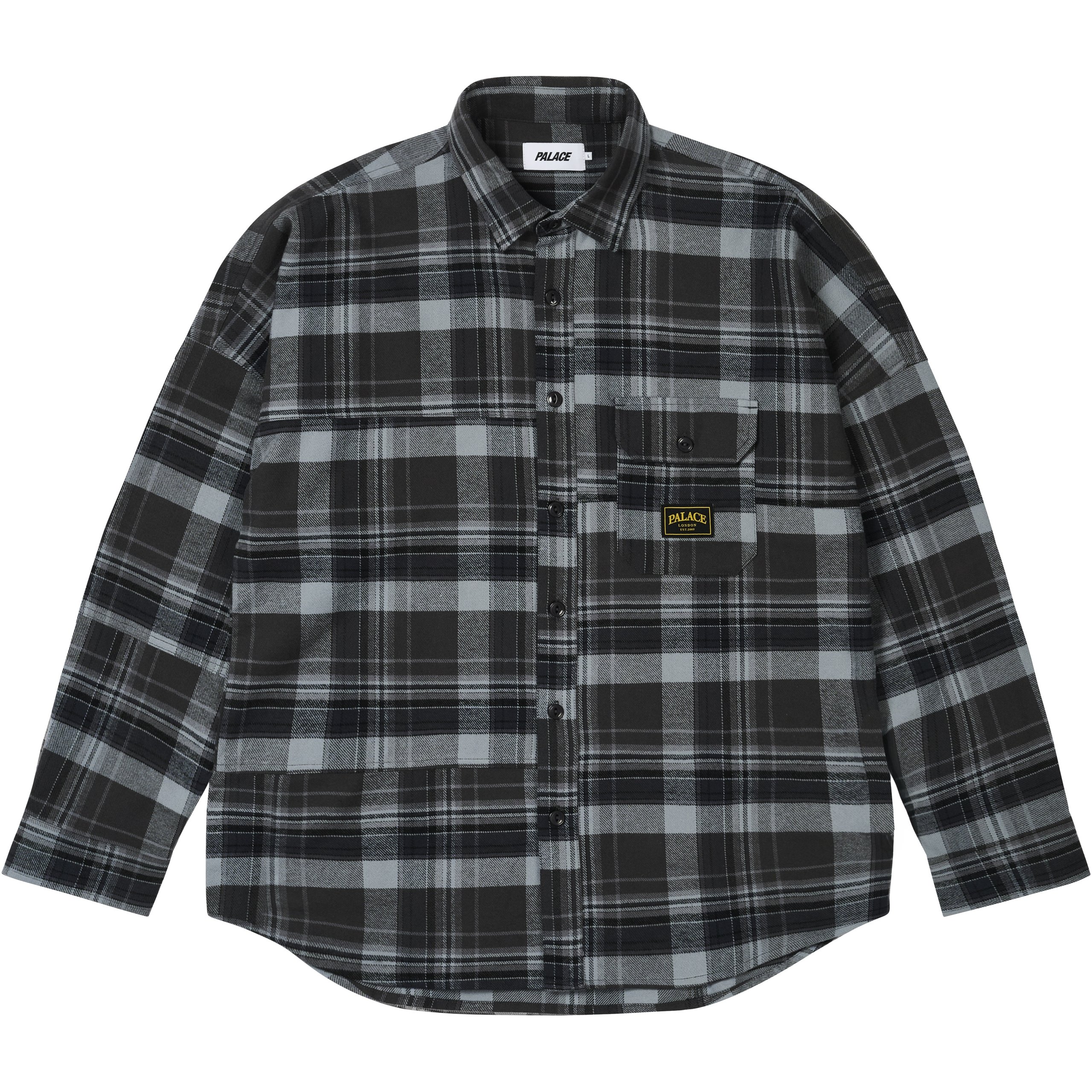 LUMBER YAK PATCH OVERSHIRT BLACK